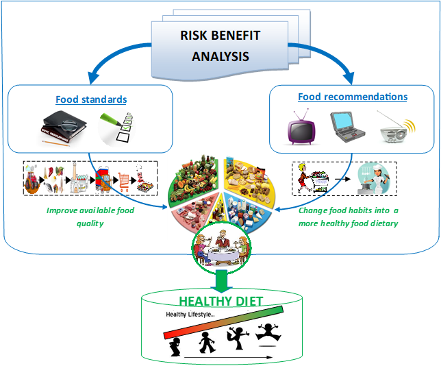 RiskBenefit4EU : Evaluation Risques Bénéfices liée à l'alimentation pour l'Europe [Projet EFSA]